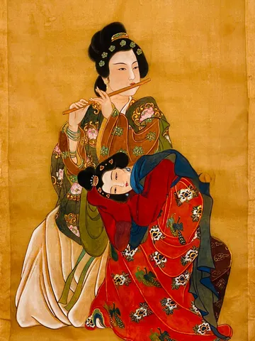 Empress Li (Later Han) — silk portrait by Xiang Li