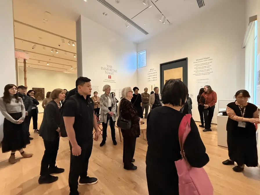 A Meaningful Day at the Davis Museum: Silk Painting, Conservation, and Community