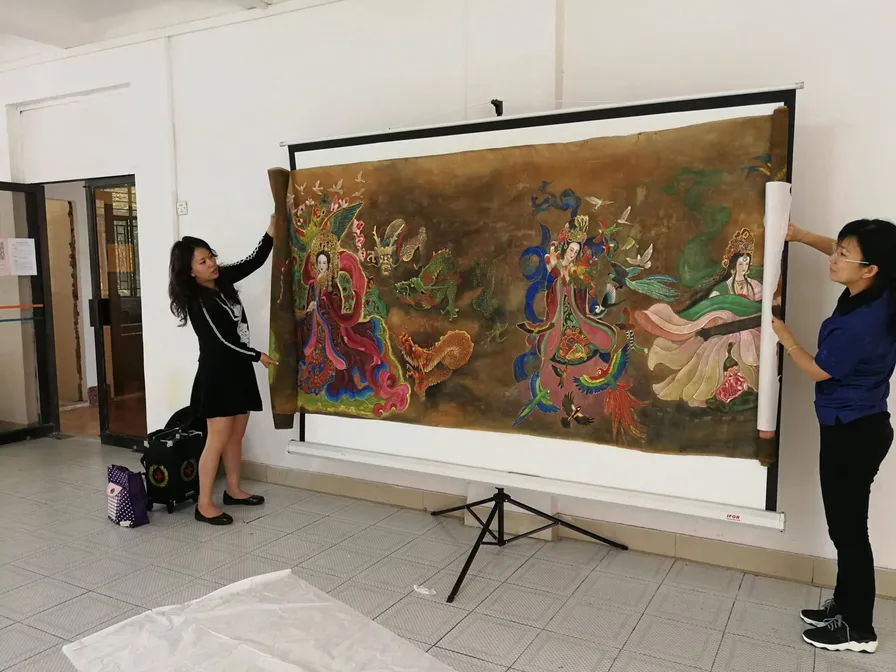 The Lost Jin Empresses Scroll: Xiang Li’s Art Reborn