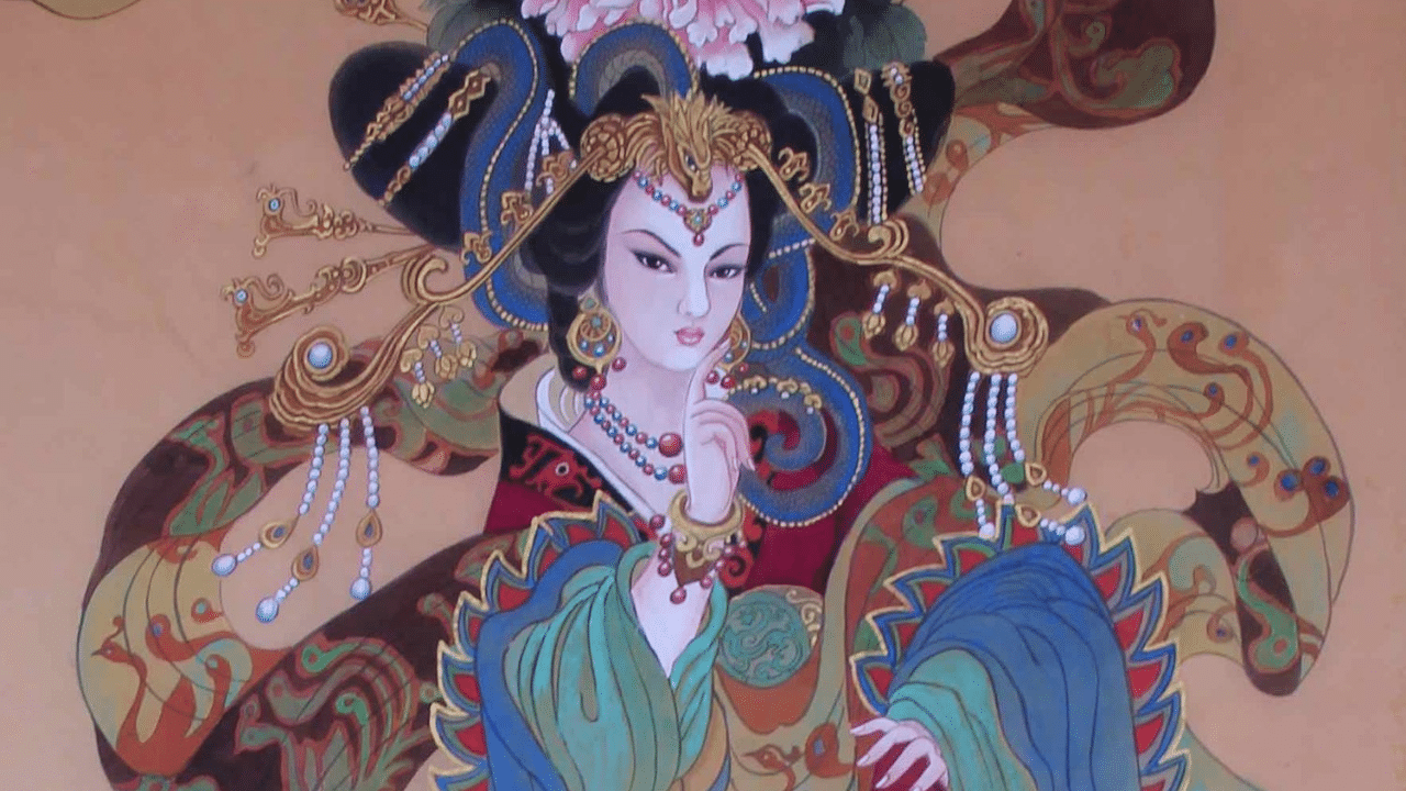 Guo Nüwang Empress Wende Xiang Li Art