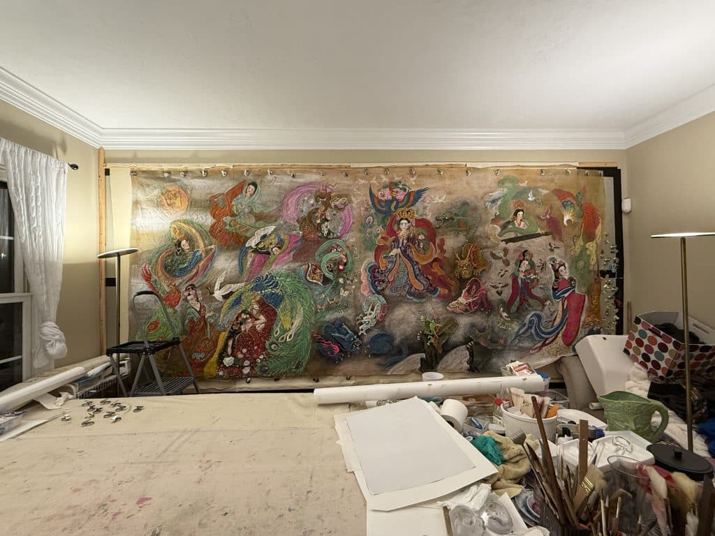 The Lost Jin Empresses Scroll: Xiang Li's Art Reborn | Xiang Li Art