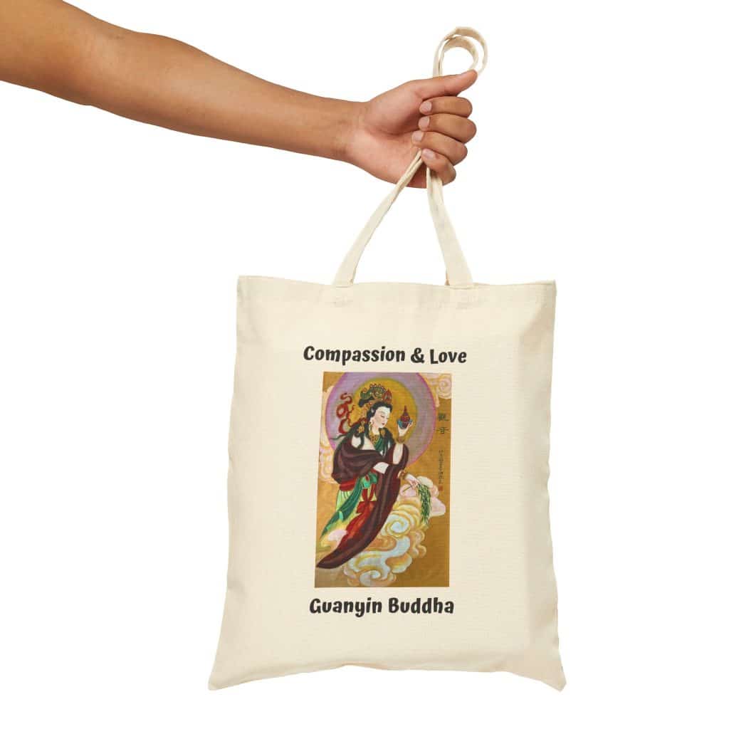 Guanyin tote bag