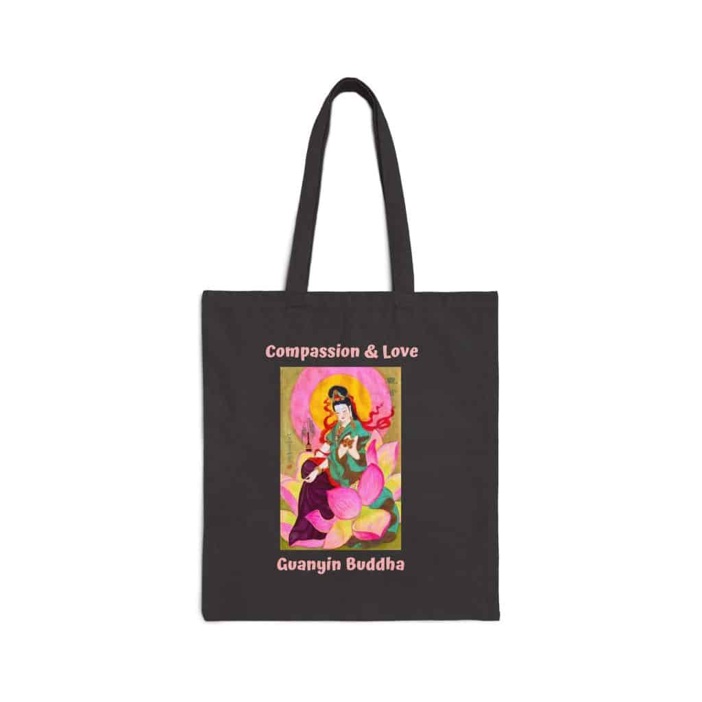 Guanyin tote bag
