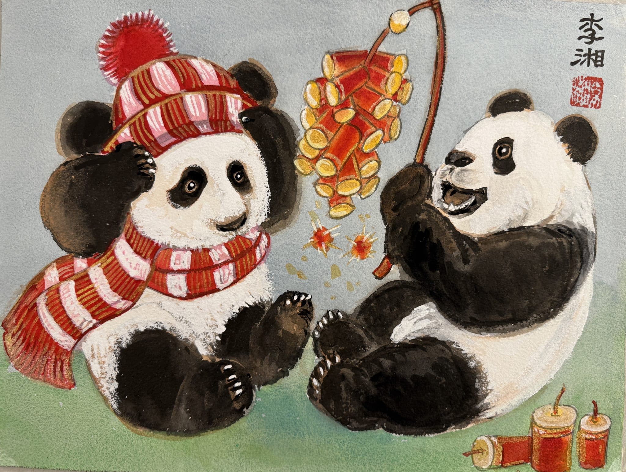 Pandas by Xiang Li | Xiang Li Art