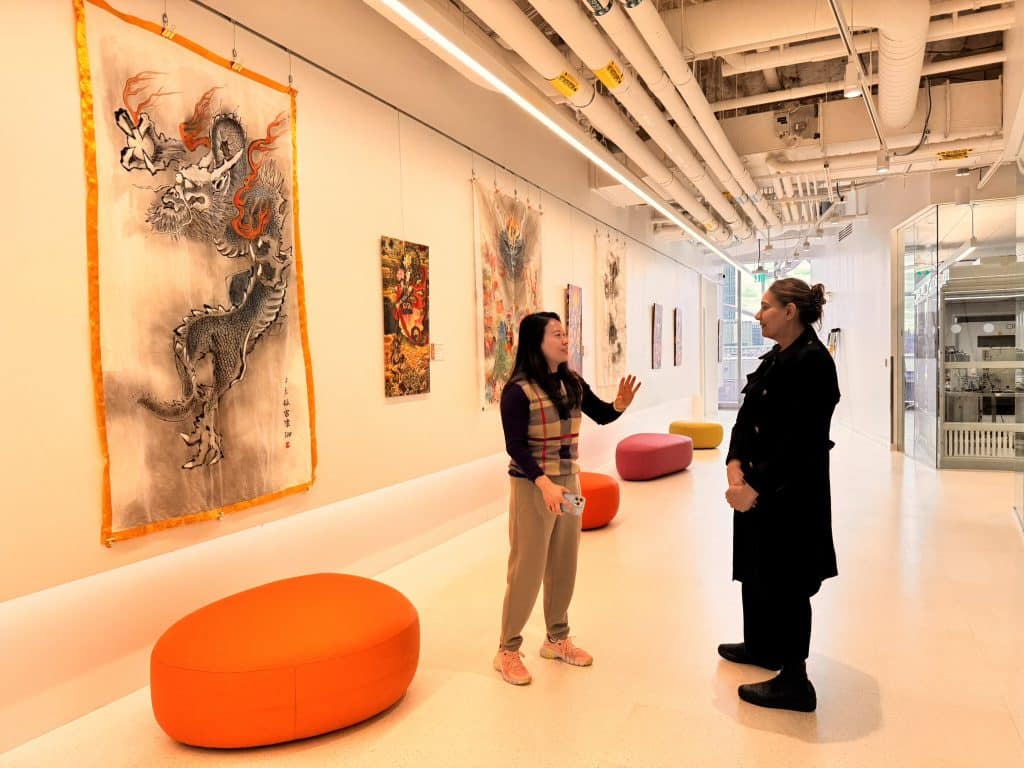 What Happens When Art Enters a Biotech Lab? Xiang Li Art at LabCentral ...