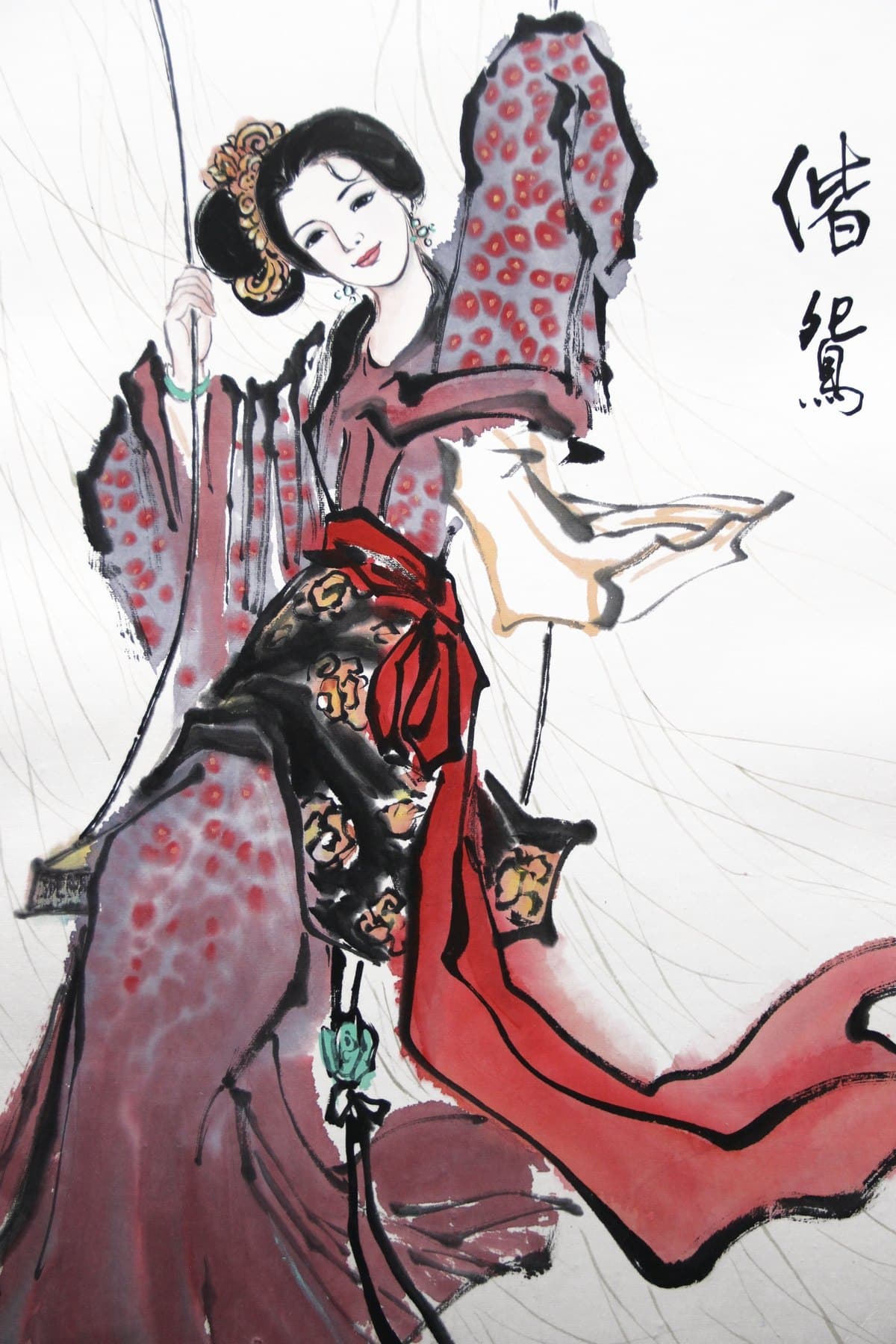 Xieluan 偕鸾, painted by Xiang Li