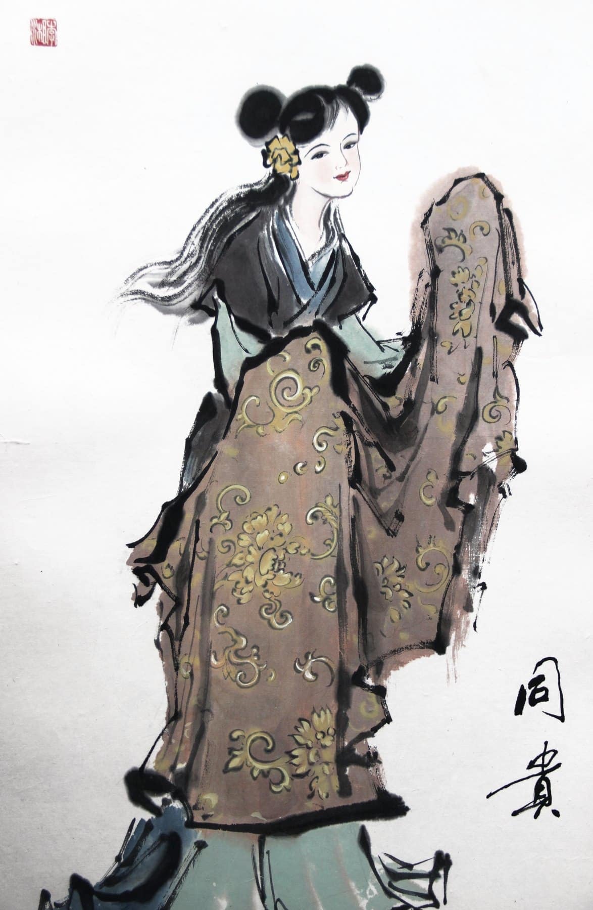 Tonggui 同贵, painted by Xiang Li