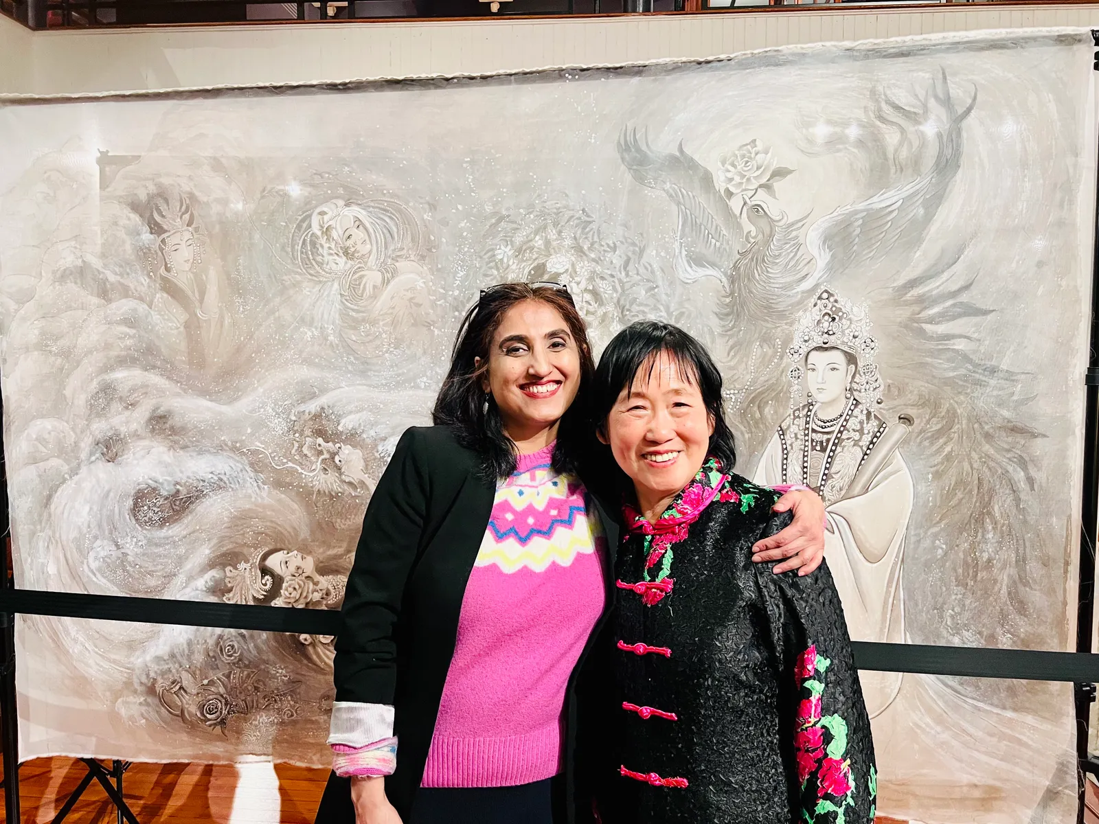 Xiang Li Art in Hardvard, celebrating International Women's Day