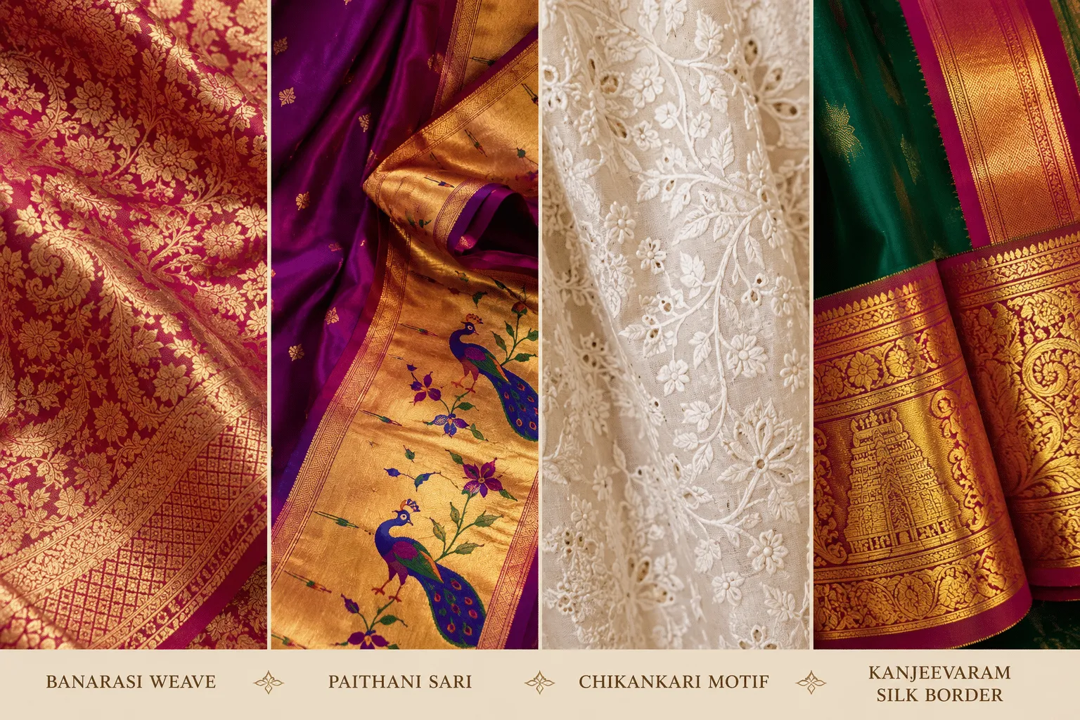 Indian textile and weaving art 