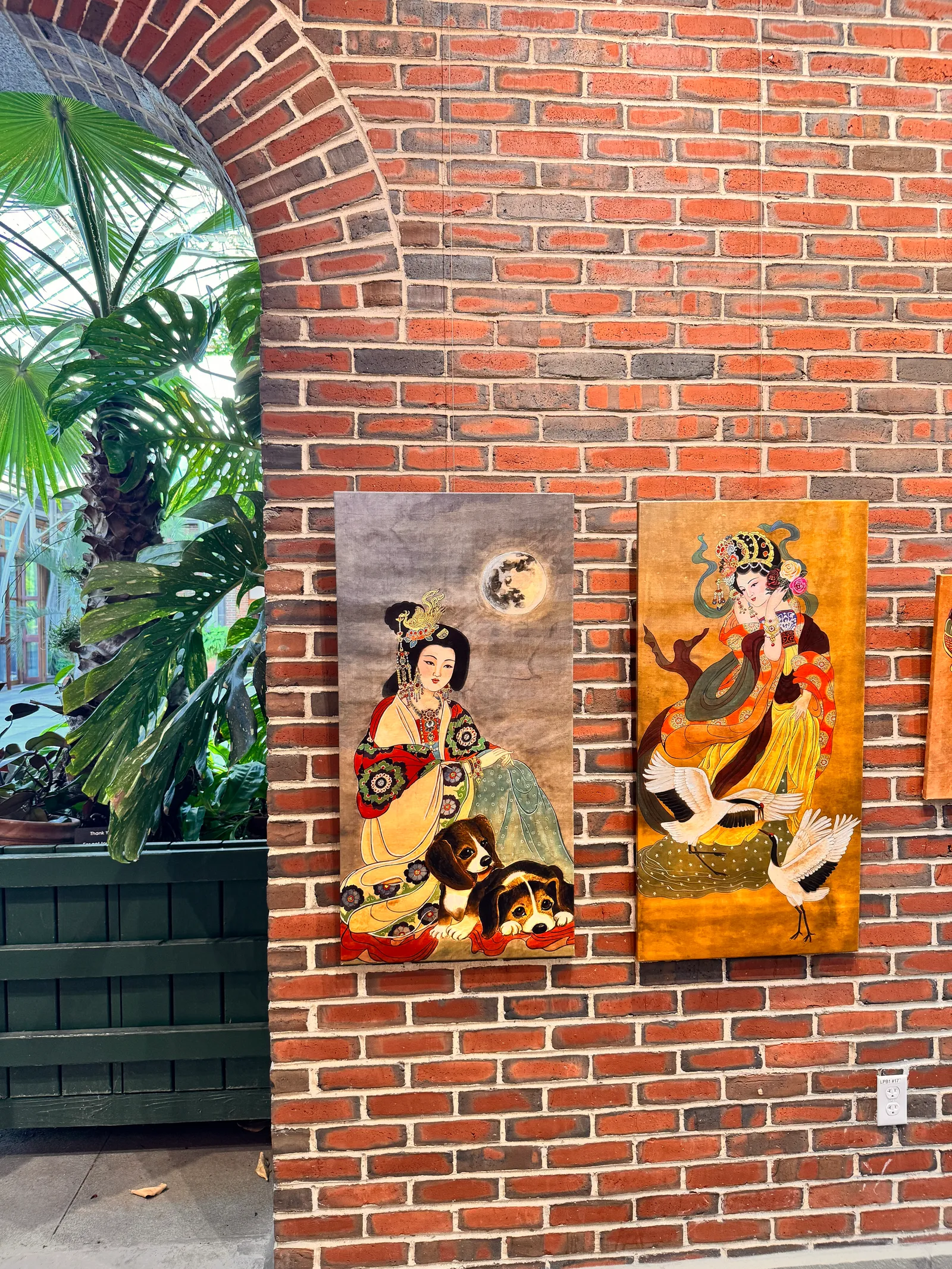 Chinese Empresses Watercolor Paintings